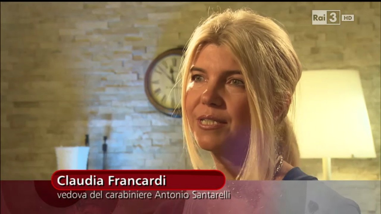 L'appuntato Santarelli: Intervista alla moglie | #Chilhavisto / Le Storie 2015 | Pino Rinaldi