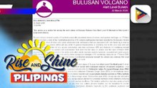 Phivolcs, patuloy na nakapagtatala ng mga aktibidad sa Bulkang Bulusan