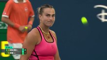 Sabalenka cruises through in Miami with another straight sets win