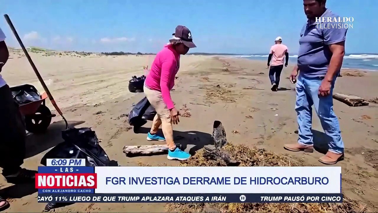 “No es derrame de Pemex”: Claudia Sheinbaum pide a la FGR investigar fuga de hidrocarburos en el Golfo