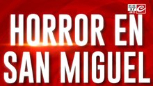 Trágico final en San Miguel: salió a festejar una gran noticia familiar y perdió la vida