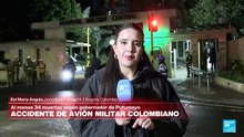 Informe desde Bogotá: al menos 34 muertos en accidente de avión militar