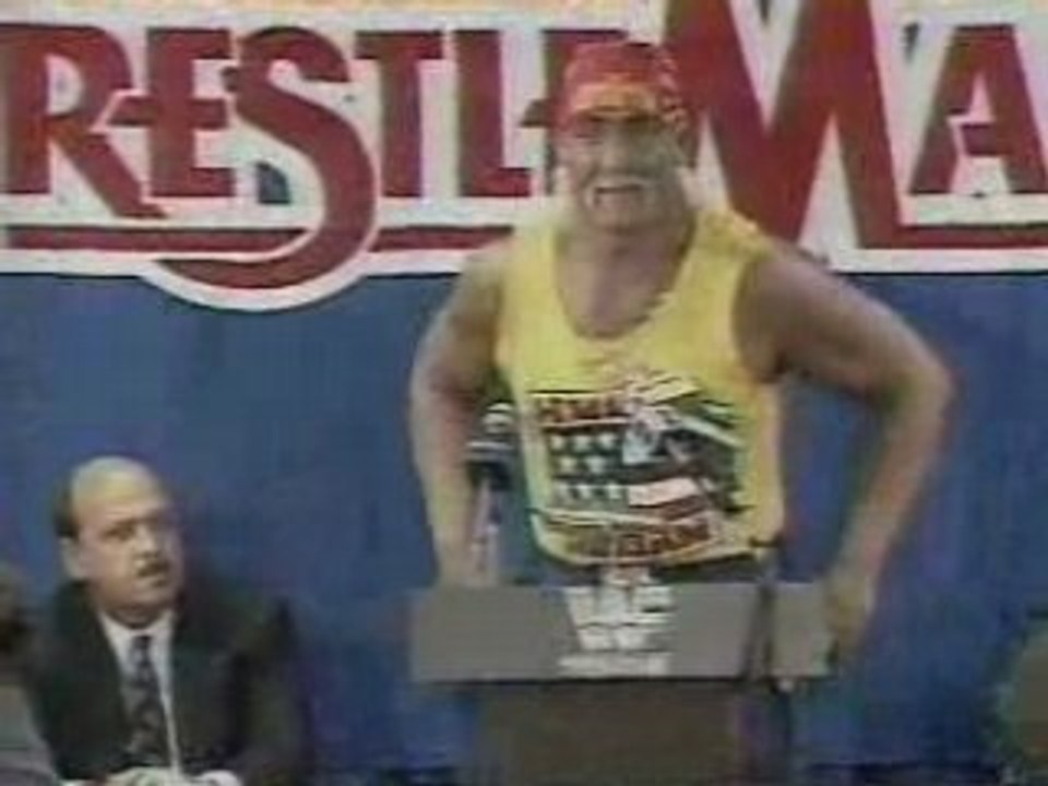 Wrestlemania 8 Press Conference