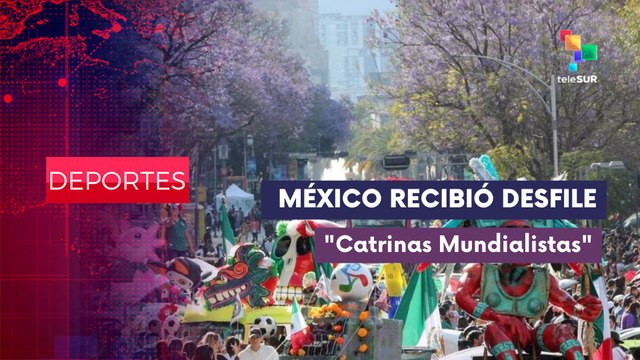 DEPORTES EDICIÓN CENTRAL | México recibe desfile de Catrinas Mundialistas 23-03-2026