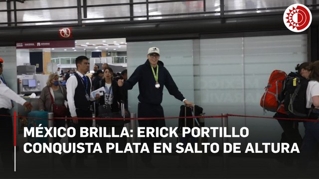 Erick Portillo regresa a México con histórica plata en Mundial Bajo Techo