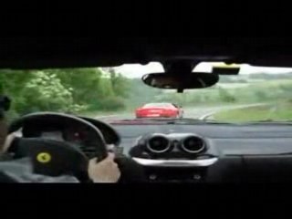 Ferrari 599 GTB vs 550 Maranello Street Racing