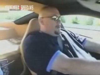 Fat Man in Ferrari Hah
