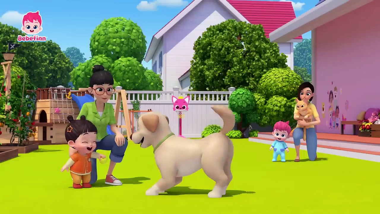 Boo and Mandoo, Cat vs Dog! 🐱🐶 | EP194 | Song for Kids | Bebefinn Nursery Rhymes | Aspix Official