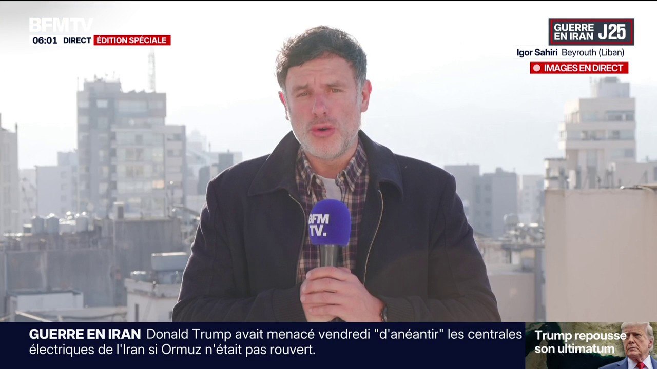 Guerre au Moyen-Orient: Israël a mené sept raids aériens contre la banlieue sud de Beyrouth