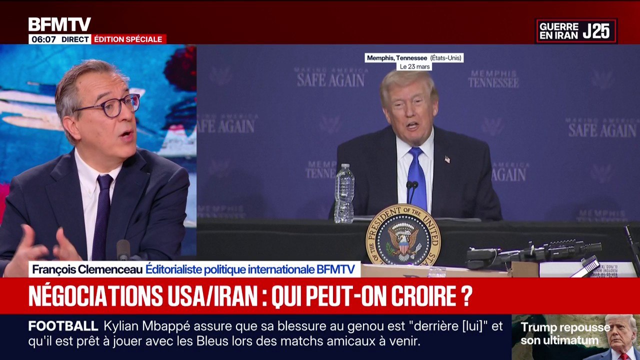 Guerre au Moyen-Orient: peut-on vraiment croire à des négociations entre l'Iran et les États-Unis?