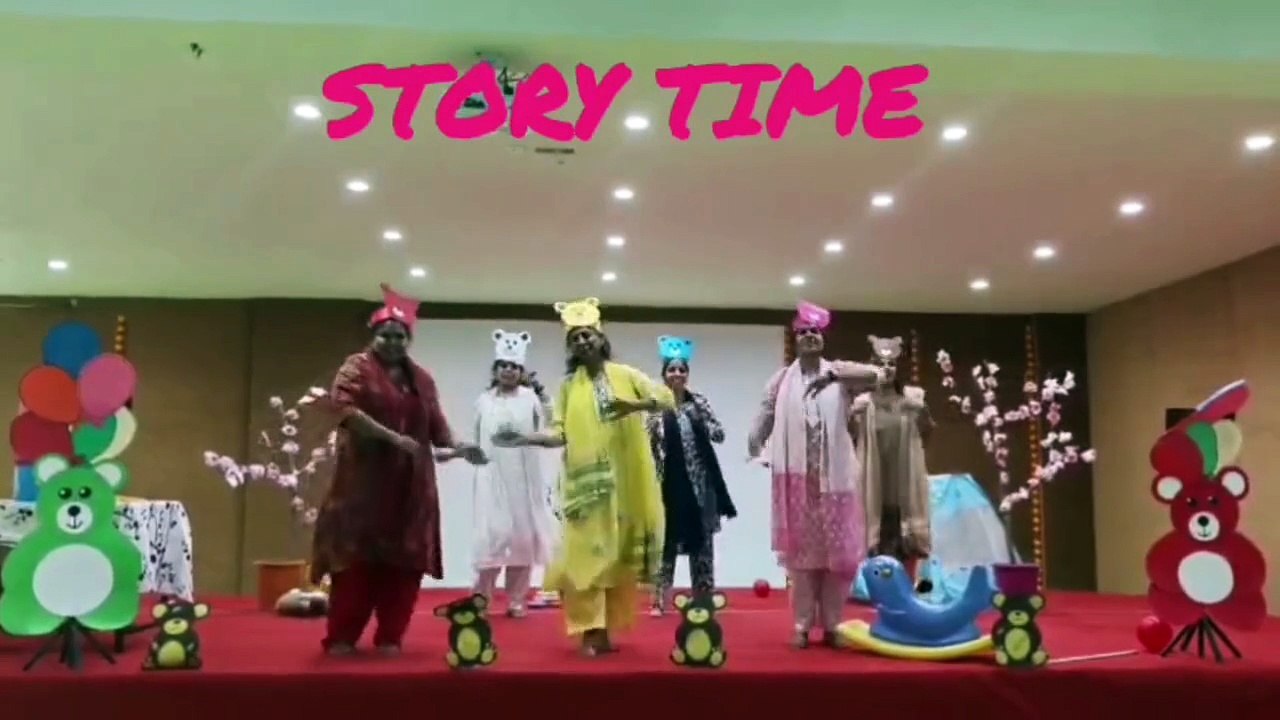 Our teachers turned into cuddly teddies