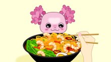 Axo’s Korean Picnic: Flavors & Flowers! 🥡🌸 | Wholesome 2D Animation