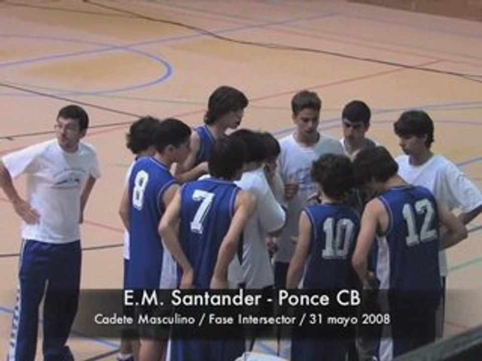 EM Santander-Ponce CB Valladolid