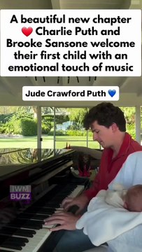 A beautiful new chapter, Charlie Puth and Brooke Sansone welcome their first child with an emotional touch of music