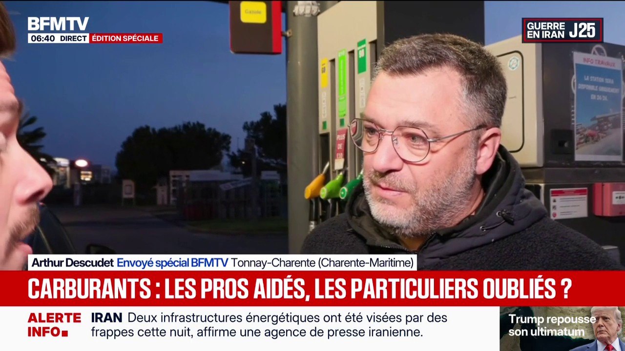 Hausse des prix du carburant: "Ça devient compliqué pour aller voir nos patients", décrit un infirmier libéral en Charente-Maritime