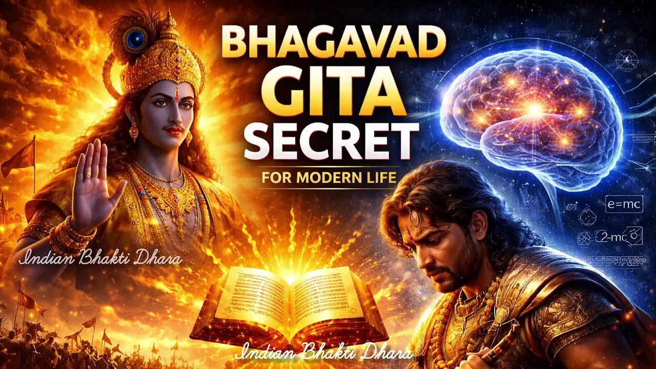 Feeling Burnt Out? Krishna’s Gita Reveals the Truth About Stress & Purpose