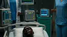 Jesus heal the sick man at the hospital
