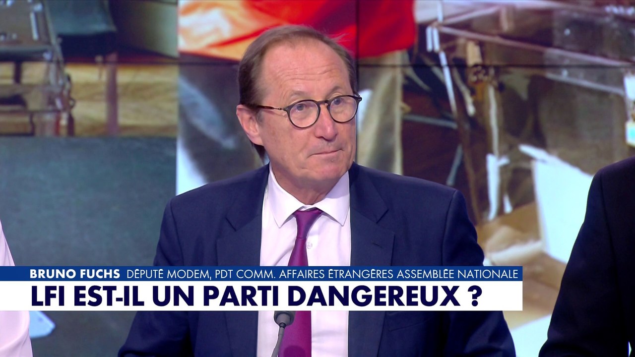Bruno Fuchs : «LFI est un parti qui est dangereux dans son expression»