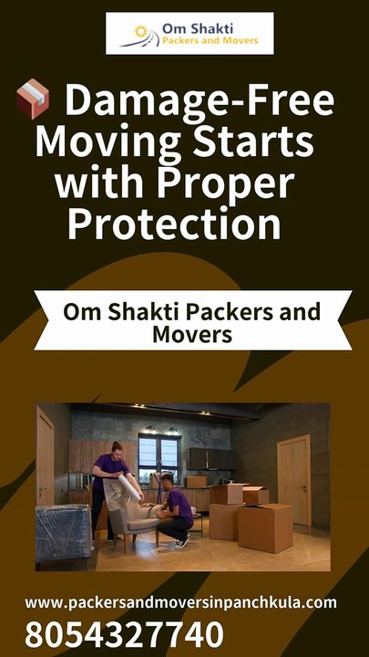 📦 Damage Free Moving Starts with Proper Protection