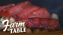 Chef JR Royol cooks Watermelon Steak | Farm To Table
