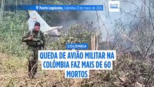 Queda de avião militar na Colômbia faz mais de 60 mortos