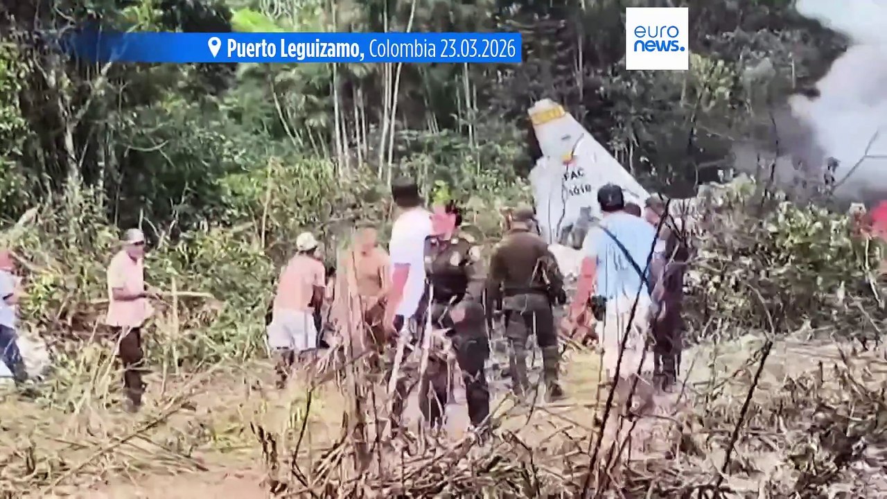 At least 66 killed and dozens injured in Colombian military plane crashes in Putumayo