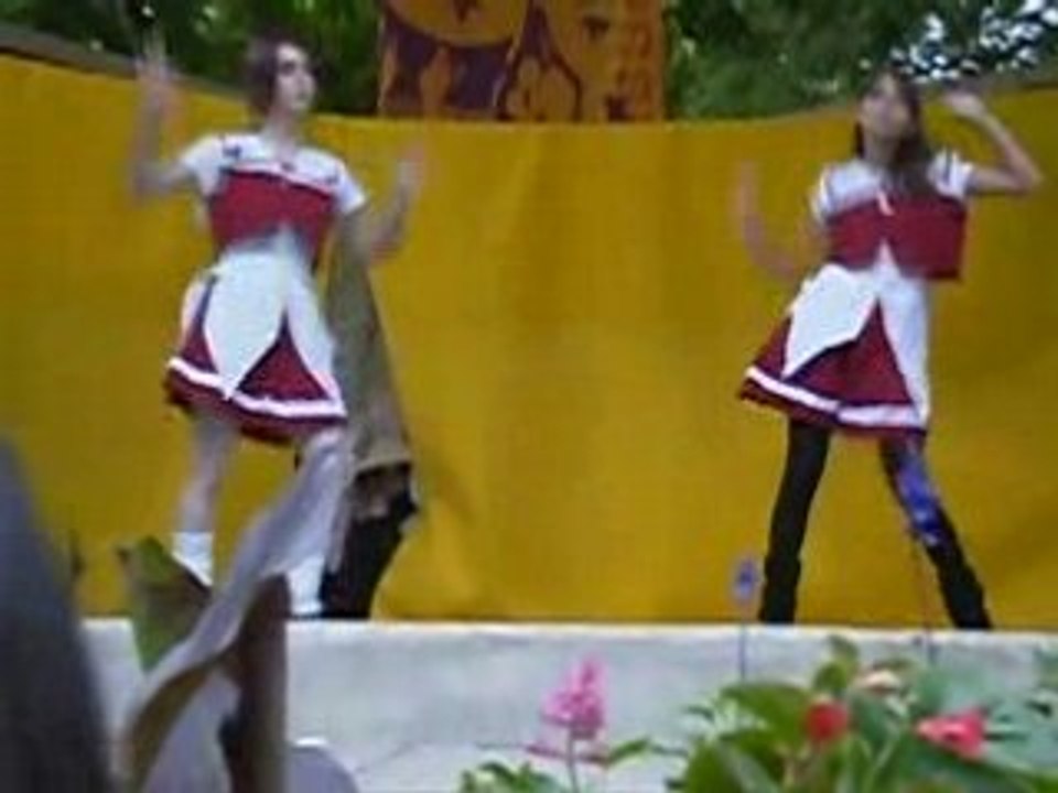 cosplay comedie du livre - Riku et Risa ( DN Angel )