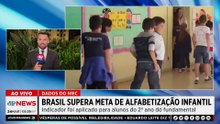 Brasil supera meta de alfabetização infantil em 2025