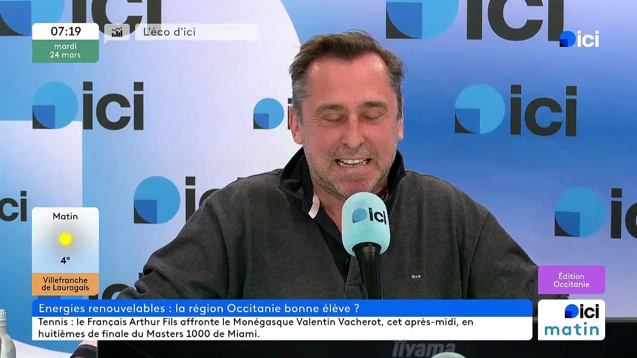 Antoine Hantz, le représentant du Syndicat des énergies renouvelables en Occitanie