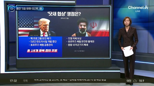 이란 공습 미룬 트럼프…협상 의지? 시간 벌기?