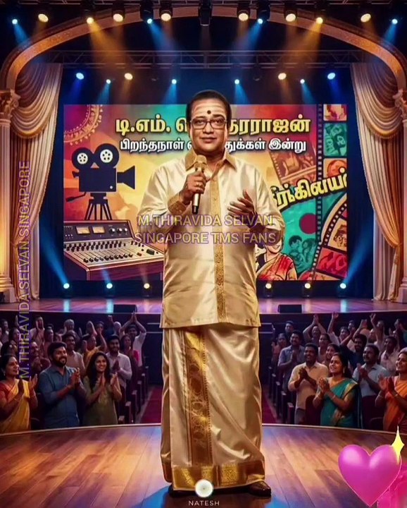 24.03.2026 டி எம் எஸ் ஐயாவுக்கு பிறந்தநாள் ஐயாவை வணங்குகிறேன் வாழ்த்துகிறேன்  M.THIRAVIDA SELVAN SINGAPORE TMS FANS SONG 7