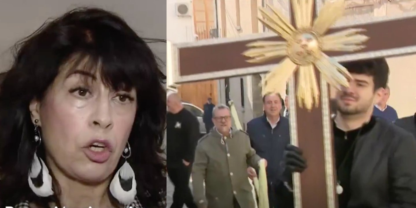 Ana Redondo, crucificada a zascas por politizar con su feminismo la Semana Santa de Sagunto