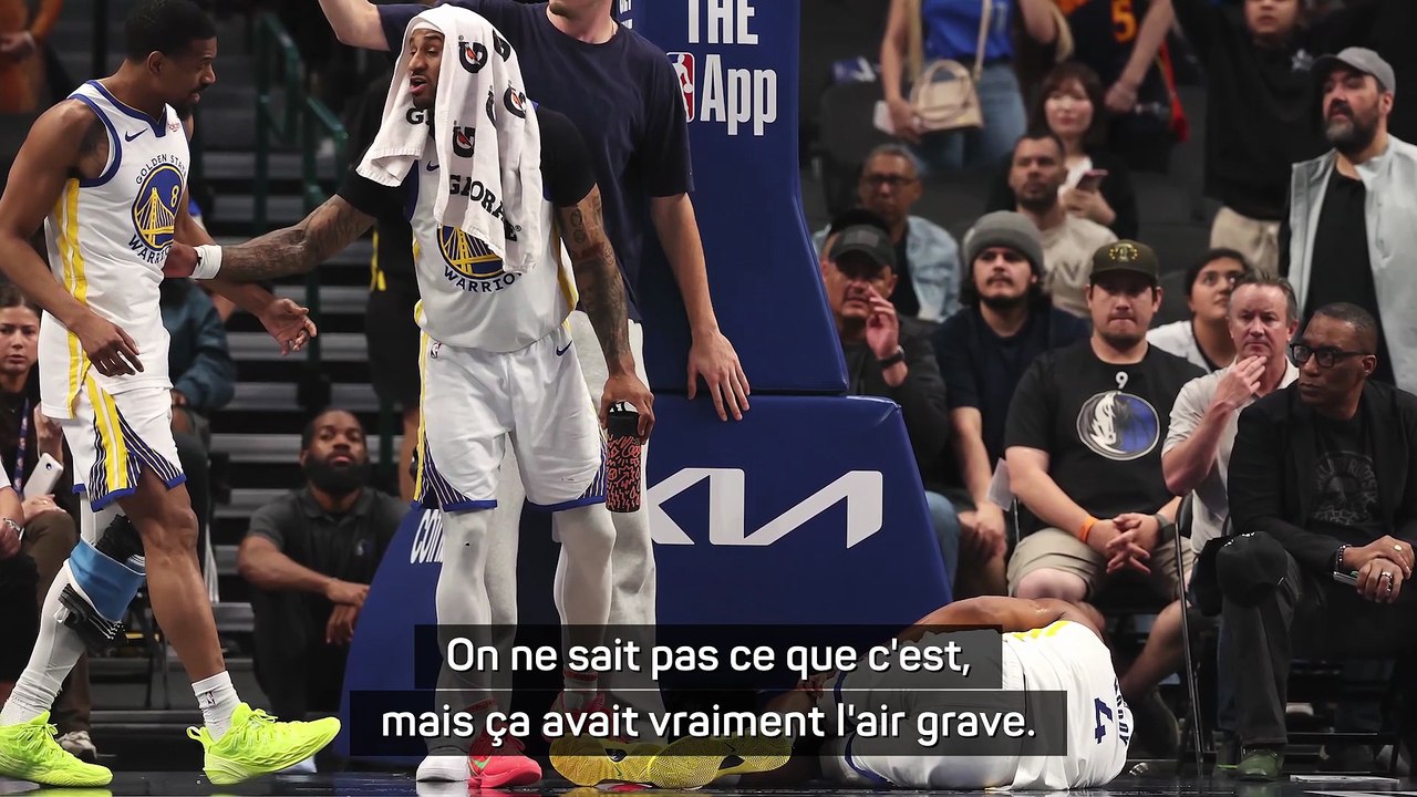 Warriors - Steve Kerr très inquiet après la blessure de Moody : "Ça avait vraiment l'air grave"