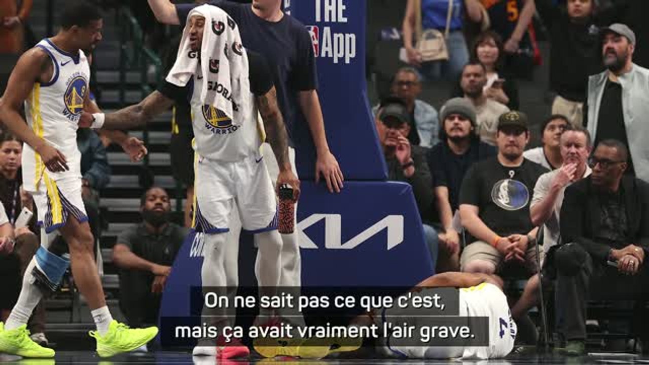 Warriors - Kerr très inquiet après la blessure de Moody : "Ça avait vraiment l'air grave"