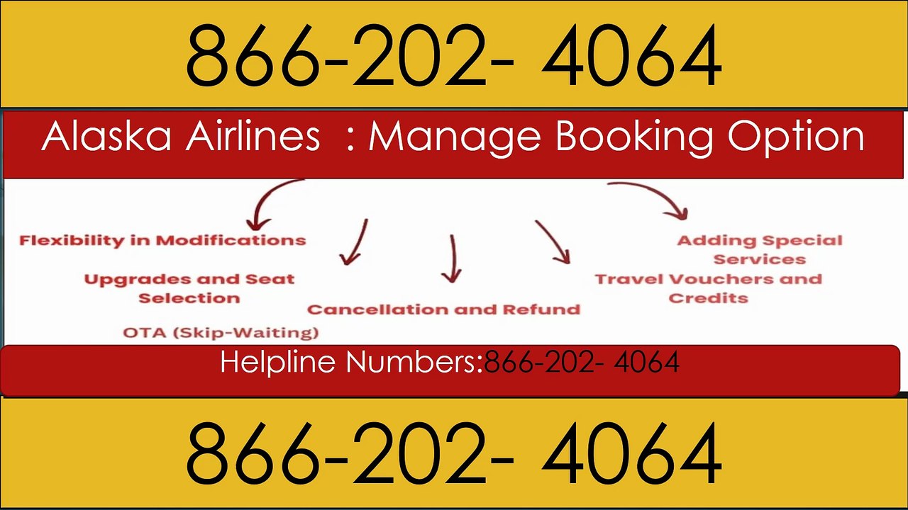 【Alaska Airlines 】{ { Customer Service Helpline Numbers (+1-866.202.4064   }} Step by Step Help for Calls, Chats & Email