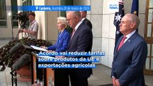 Von der Leyen fecha acordo comercial com a Austrália