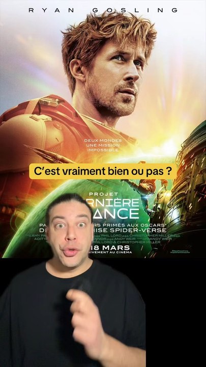 Projet dernière chance le nouveau film de science-fiction avec Ryan Gosling, Sandra Hüller et Ken Leung est actuellement au cinéma !