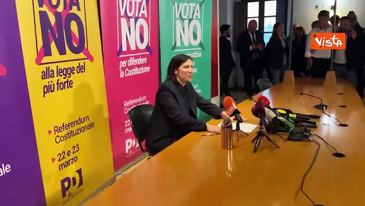 Referendum giustizia, Schlein: L'Italia ha fermato una riforma sbagliata