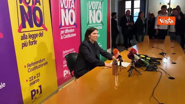 Referendum giustizia, Schlein: L'Italia ha fermato una riforma sbagliata