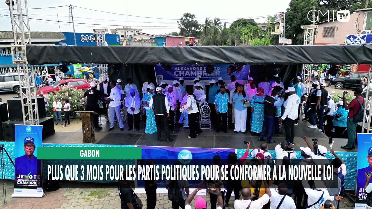 [#Reportage] Gabon : plus que 3 mois pour les partis politiques pour se conformer à la nouvelle loi