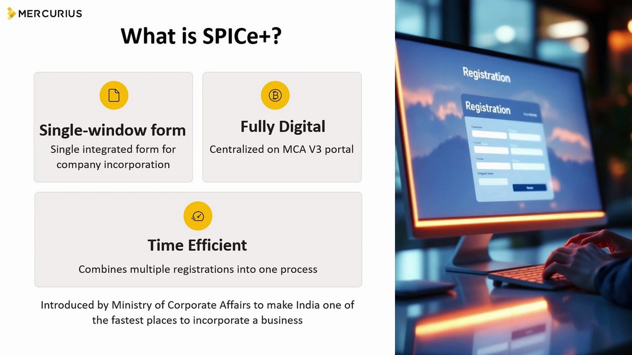 Company Registration in India through SPICe+ Form | Step-by-Step Guide for Startups & Entrepreneurs