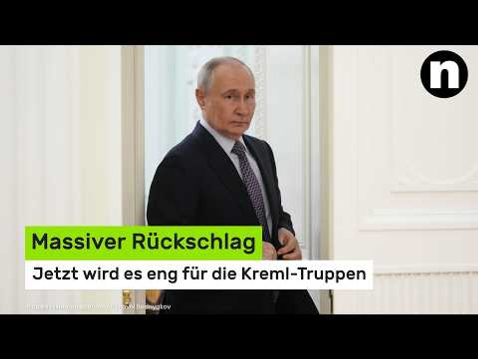 Wladimir Putin: Massiver Rückschlag - jetzt wird es eng für die Kreml-Truppen