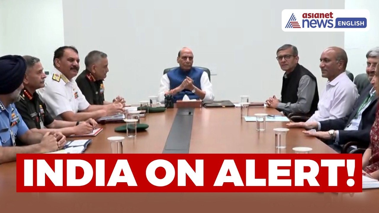 Rajnath Singh Holds High-Level Defence Meet Amid West Asia War