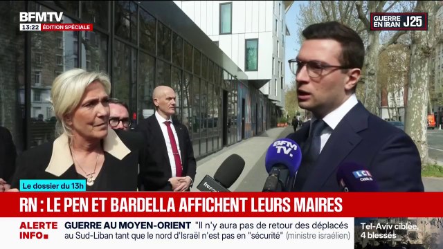 Un message de confiance : Marine Le Pen et Jordan Bardella réunissent plusieurs maires RN élus aux municipales