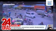 Estudyante, sugatan sa bundol ng motorsiklo | 24 Oras