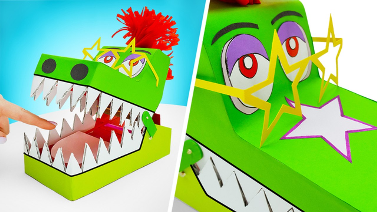 Fabrication d'un adorable dinosaure rose et d'un dentiste-Montgomery Gator Toy