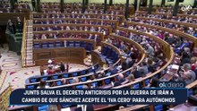 Junts salva el decreto anticrisis por la guerra de Irán a cambio de que Sánchez acepte el 'IVA cero' para autónomos