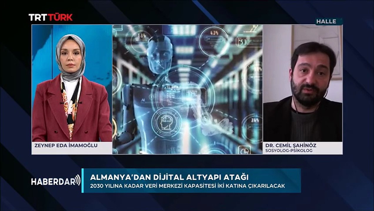 Yapay Zeka ve dijital altyapi (TRT Türk, Haberdar, 23.03.2026)