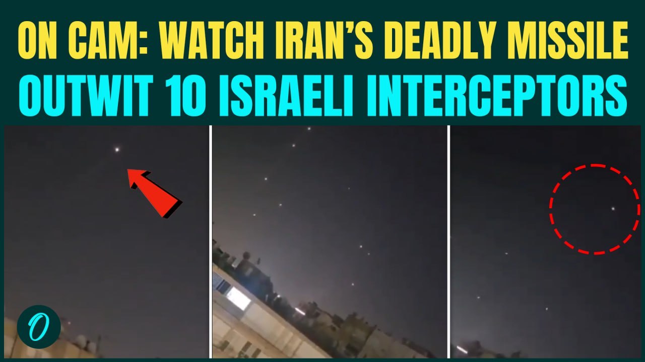 Iran’s Missile FOOLS Iron Dome? 10 Israeli Interceptors FAIL TO STOP 1 Missile | CHILLING VIDEO