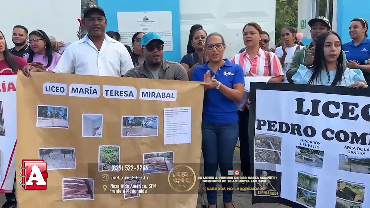 Centros educativos y ADP Piquetean Distrito 07-05 en SFM: Exigen condiciones dignas para el aprendizaje